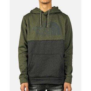 NEW The North Face Mens Size Medium Surgent Block Pullover Military Green Black